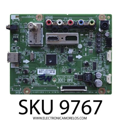 MAIN PARA TV LG / NUMERO DE PARTE EBU65682606 / EAX66603303(1.0) / 2G1M00RL-0002 / XU26N3A29Y	